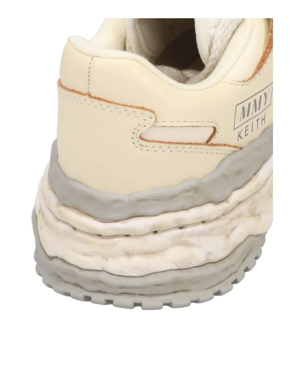 KEITH/ORIGINAL SOLE VINTAGE LEATHER LOW-TOP SNEAKER